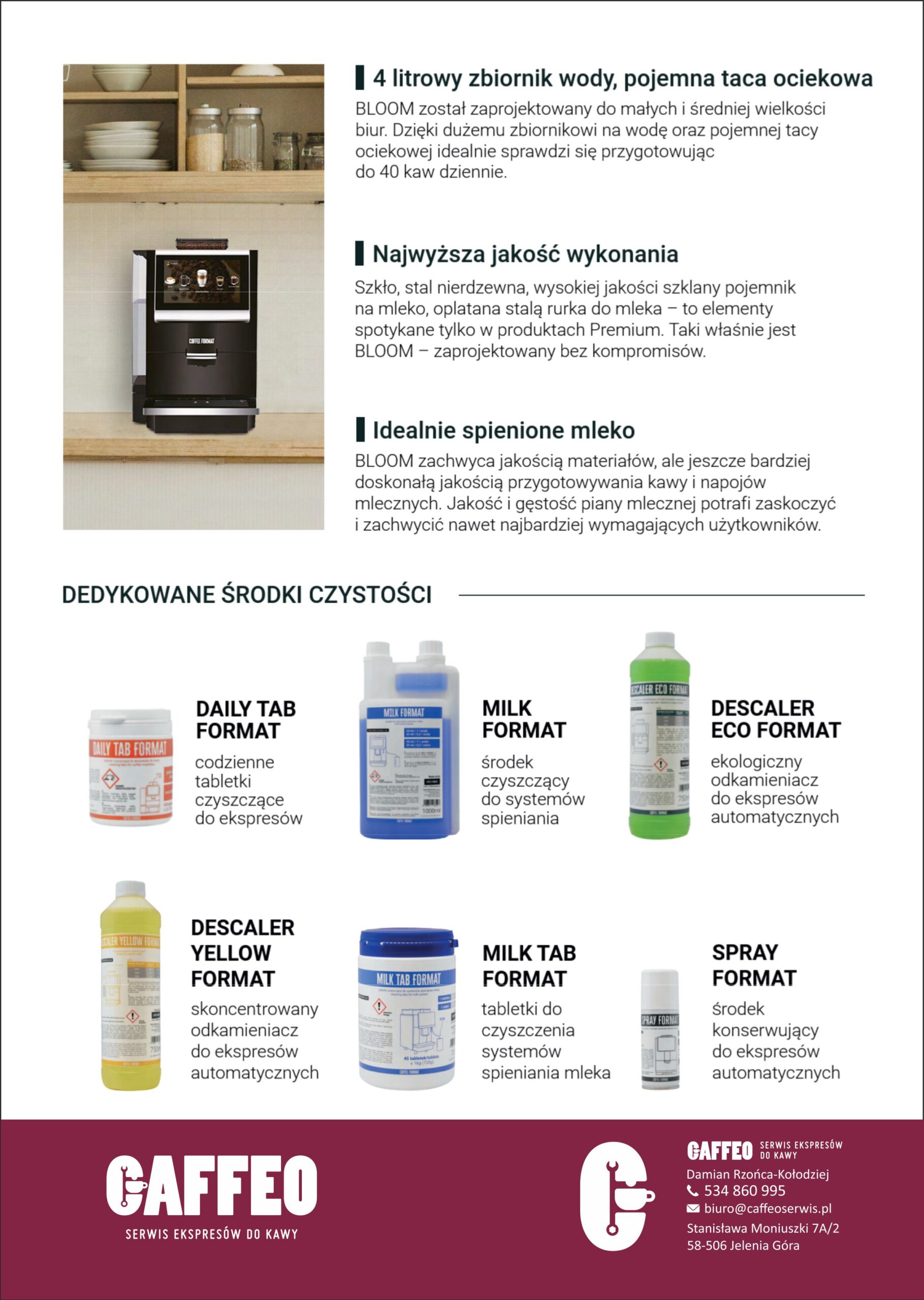 EKSPRES DO KAWY COFFEE FORMAT - BLOOM - obrazek 5