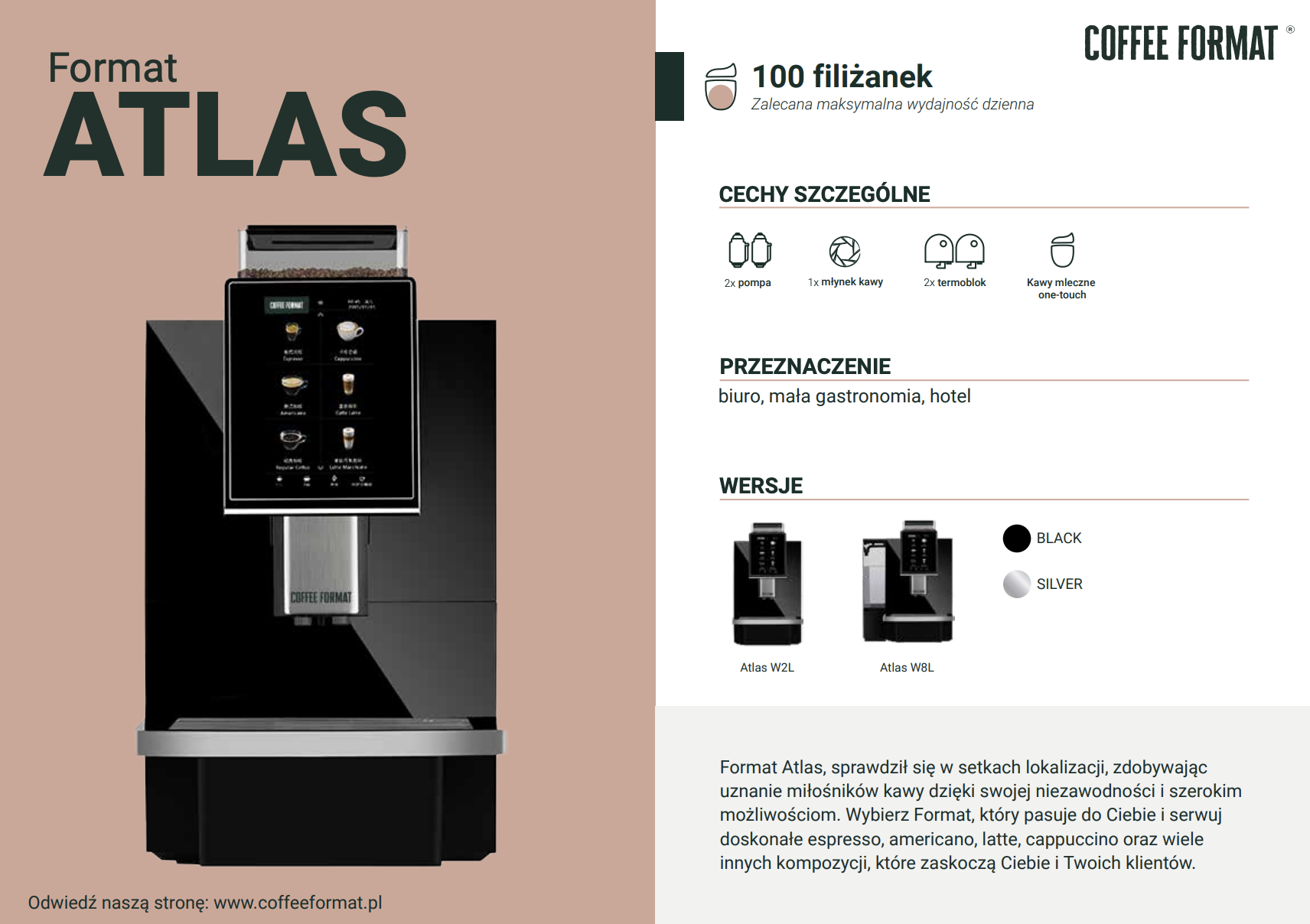 EKSPRES DO KAWY COFFEE FORMAT - ATLAS - obrazek 2