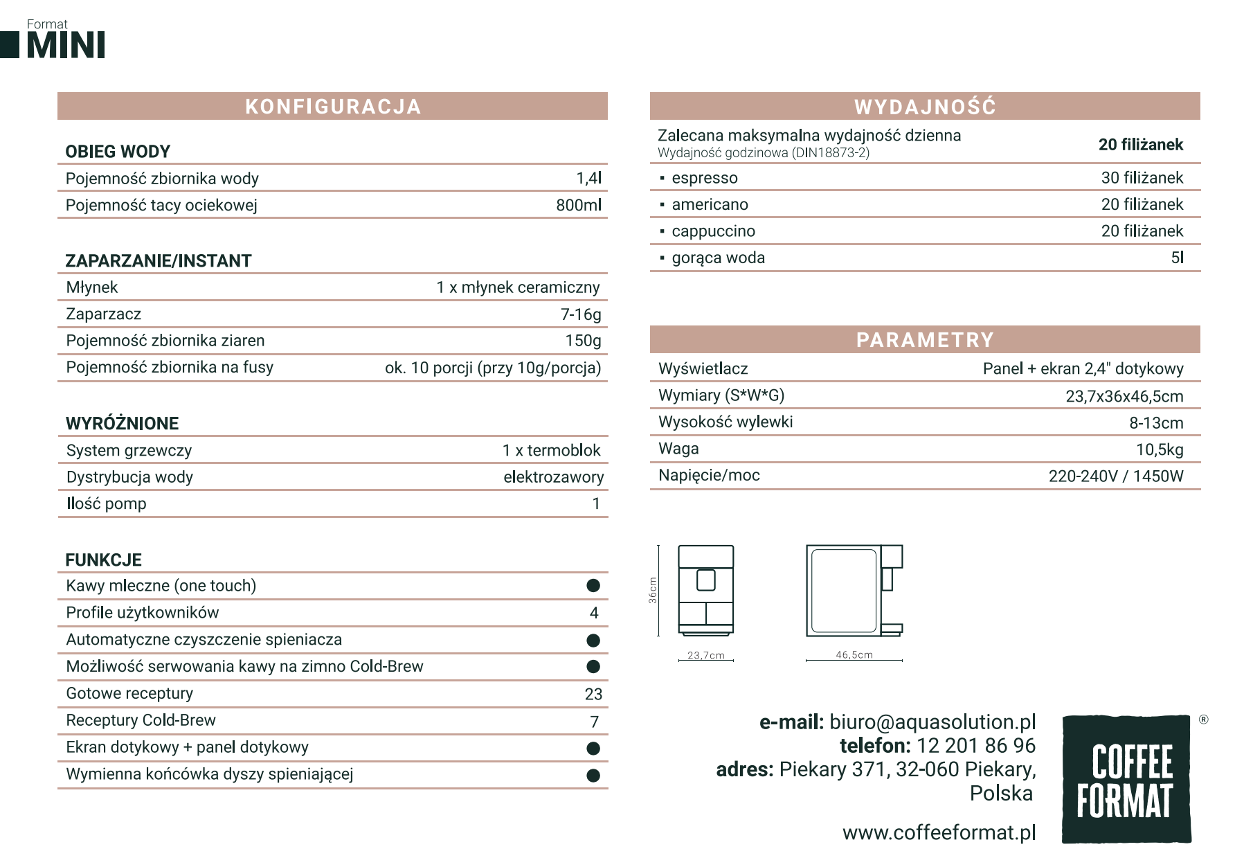 COFFEE FORMAT MINI OTC - obrazek 3