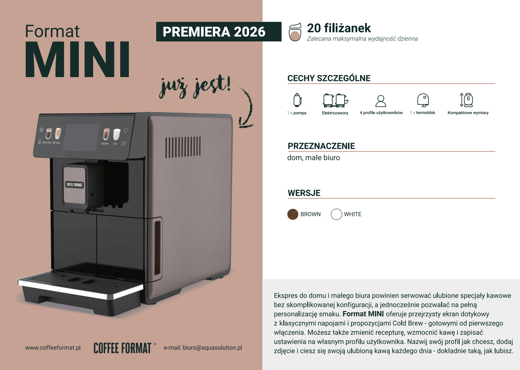 COFFEE FORMAT MINI OTC - obrazek 2